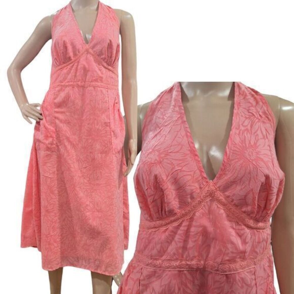 Torrid Plus Women's Summer Dress Printed with Fringe‎ Size 2X Two Pockets